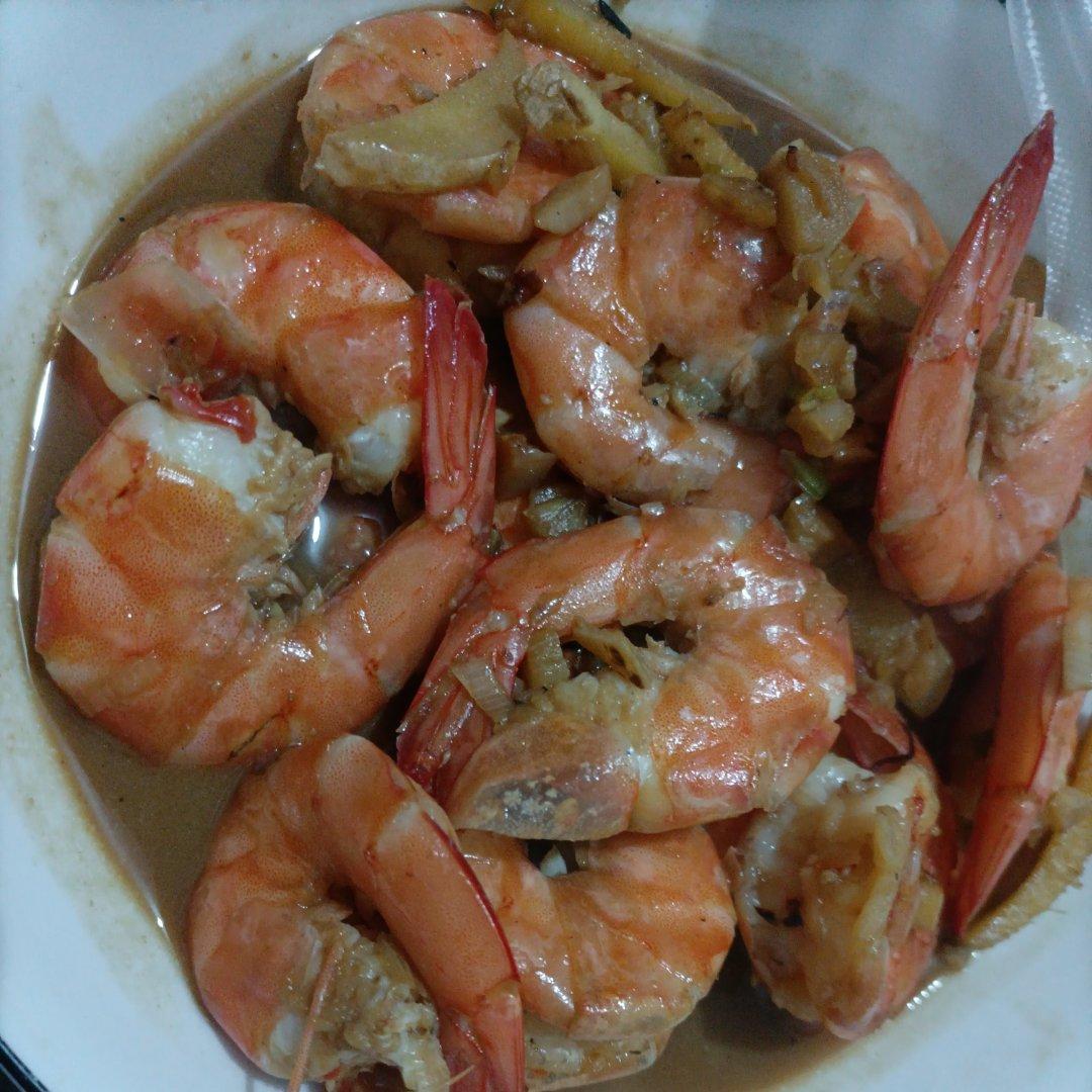 家庭版油焖大虾