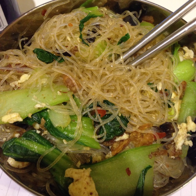 肉末（肉丝）炒粉丝