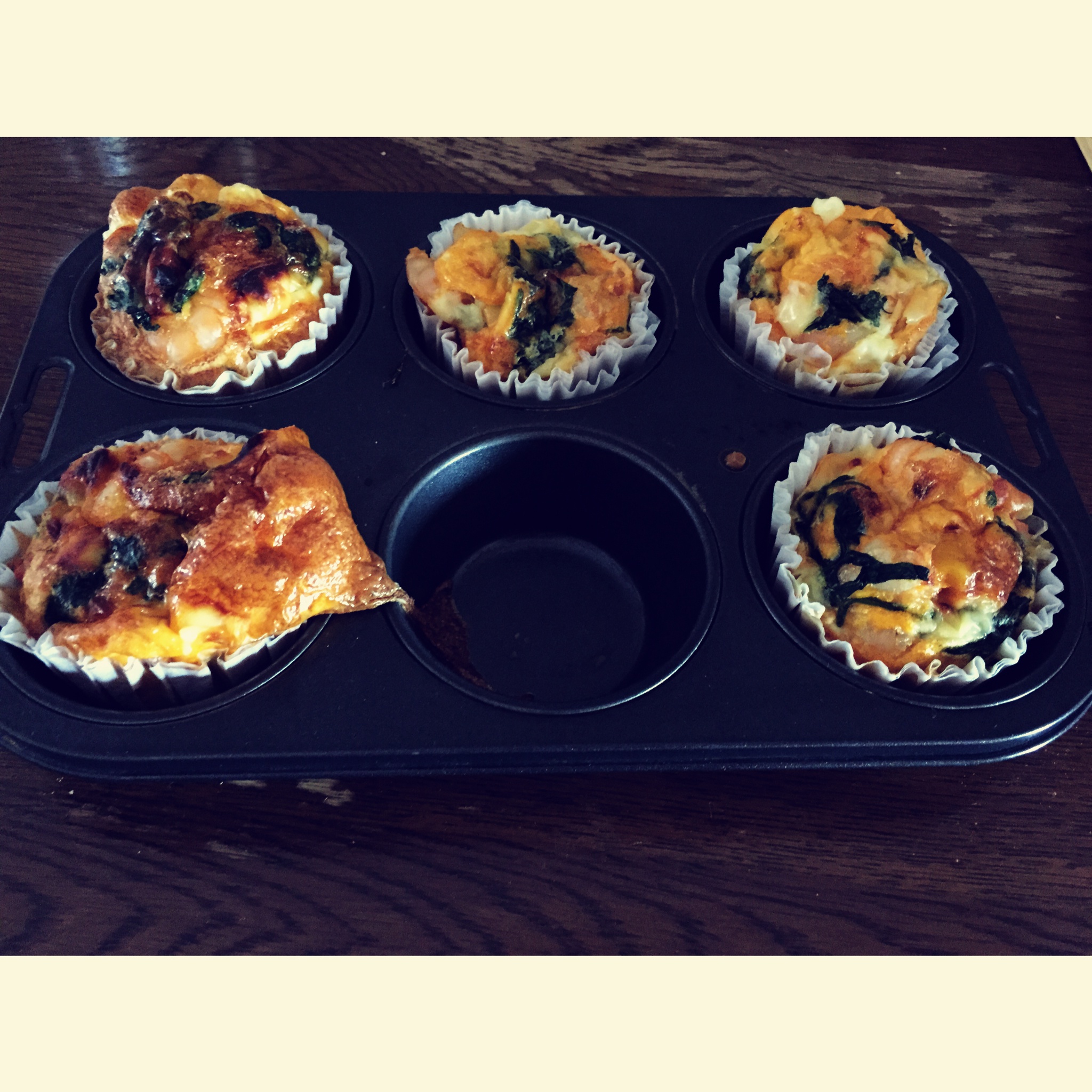 早餐鸡蛋杯cupcake Frittata