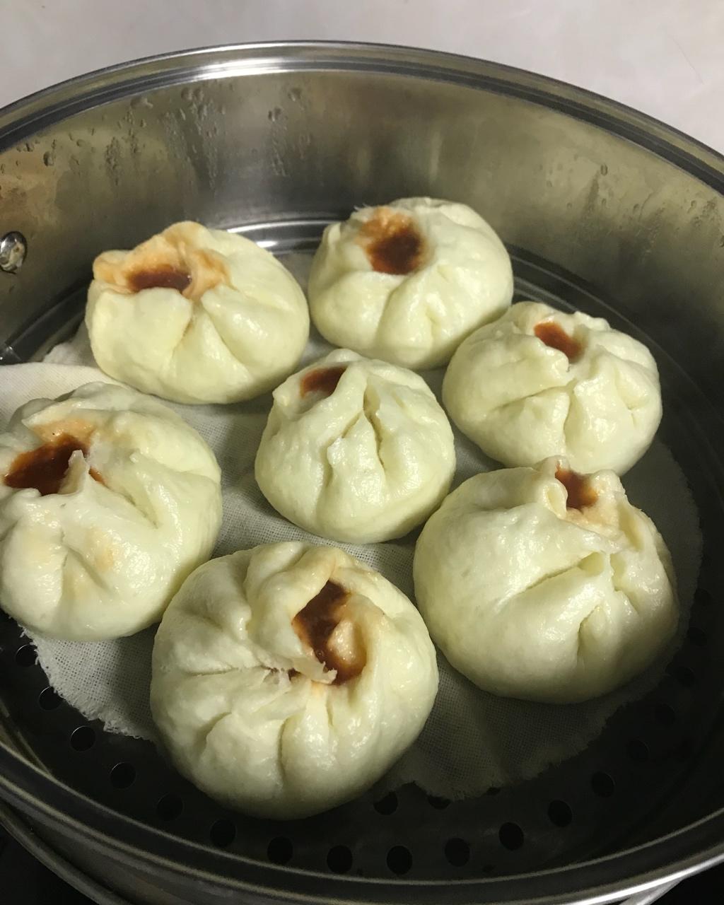 柔软的叉烧包（一次发酵法）