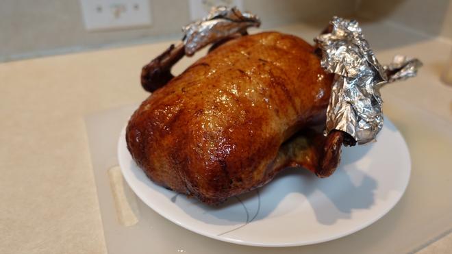 电烤箱版-北京烤鸭的做法