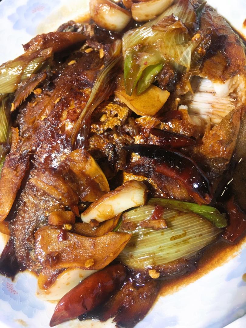 红烧鲳鱼
