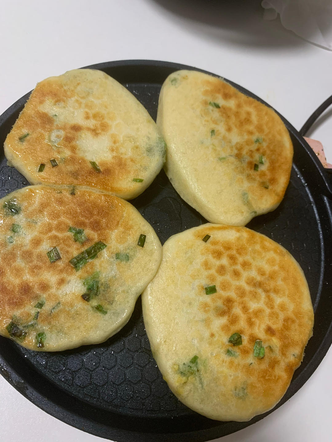 不用揉面的发面韭菜饼