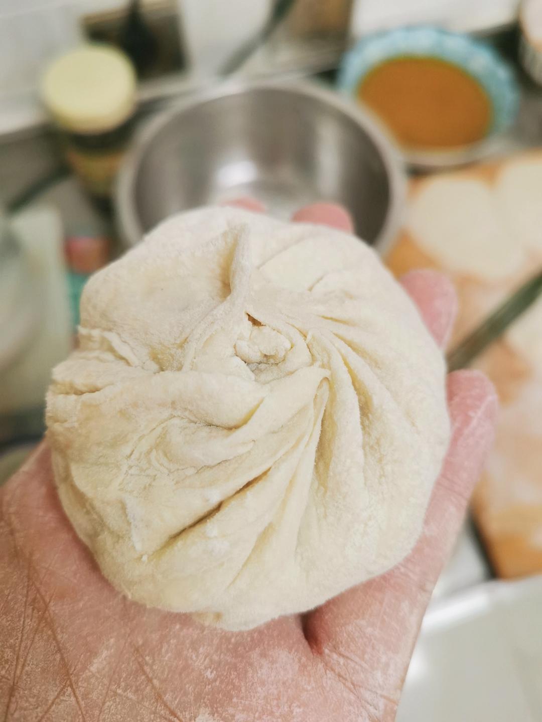 皮薄馅儿大的粉丝肉末包子（馅料做法）