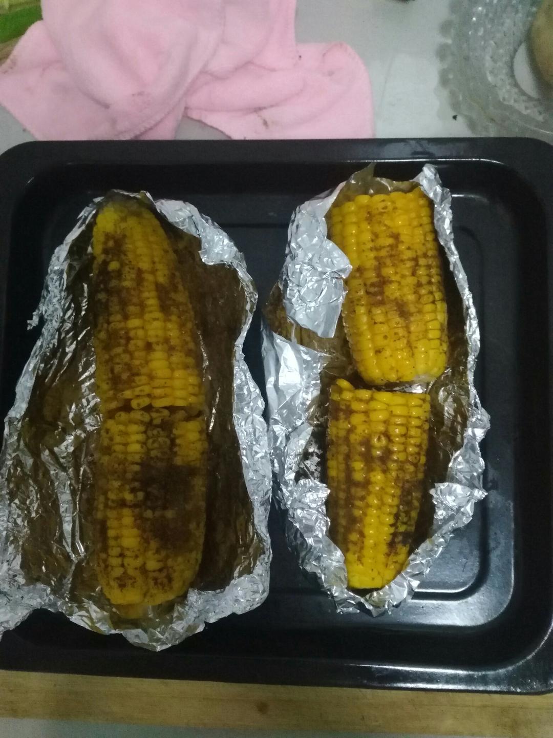烤箱烤香玉米（免煮）
