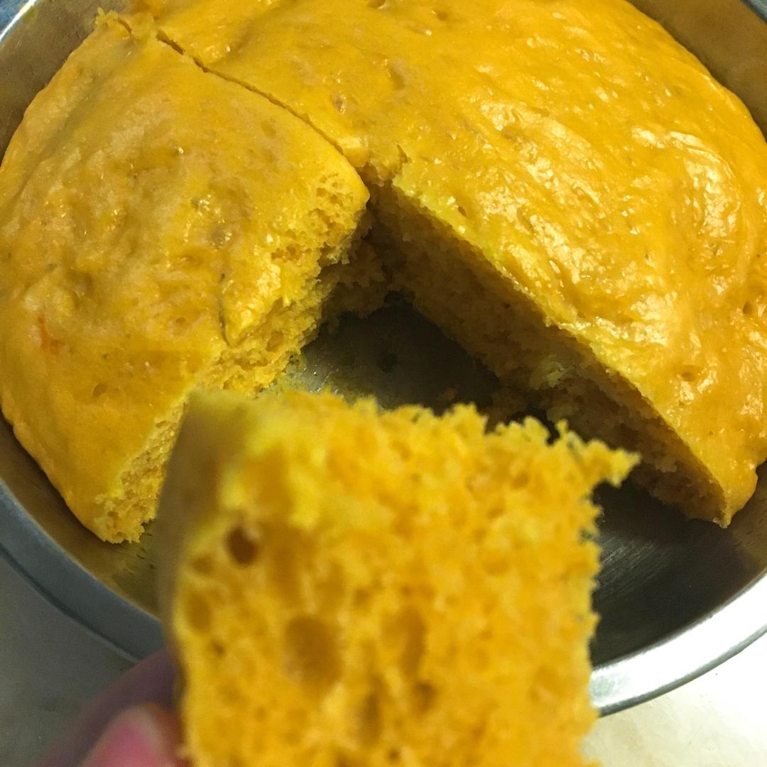 月妈家：不沾手的南瓜发糕