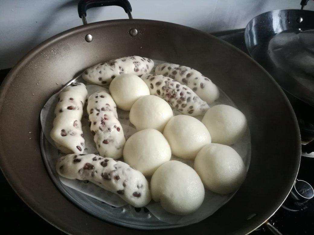 奶香红豆卷