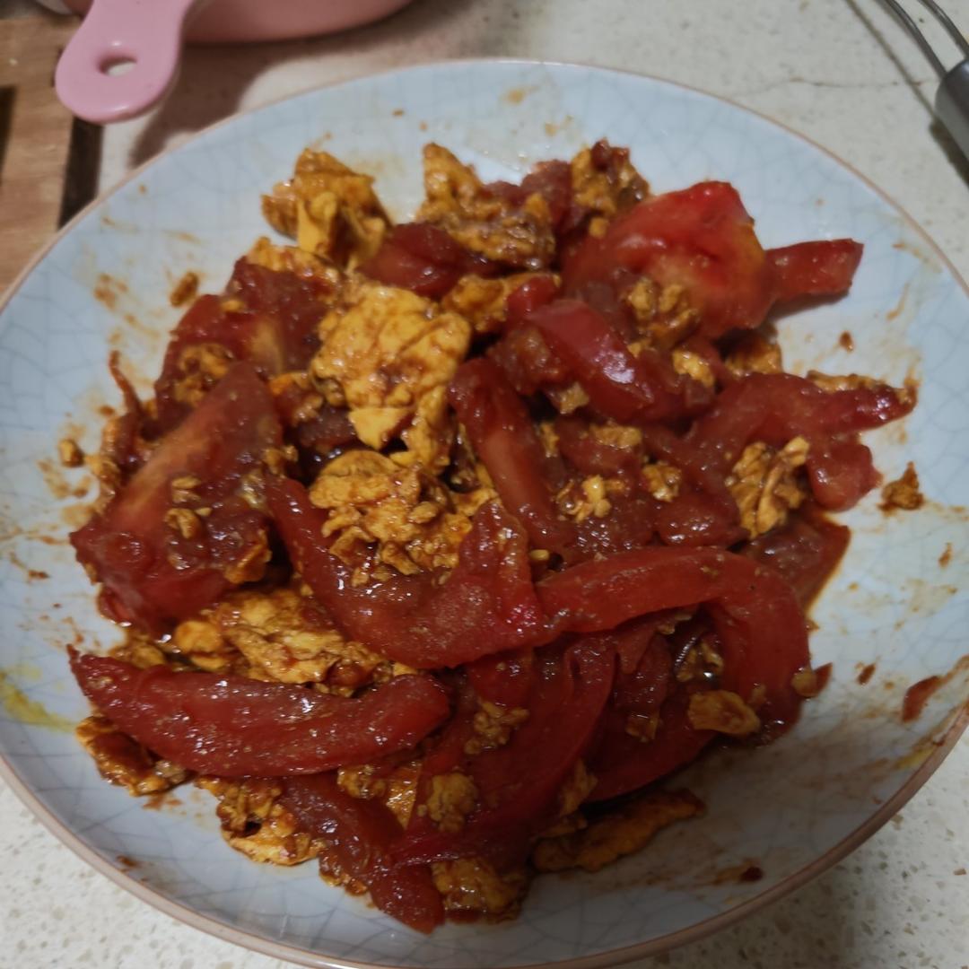 ㊙️一人食|饭店风味番茄炒蛋做法揭秘