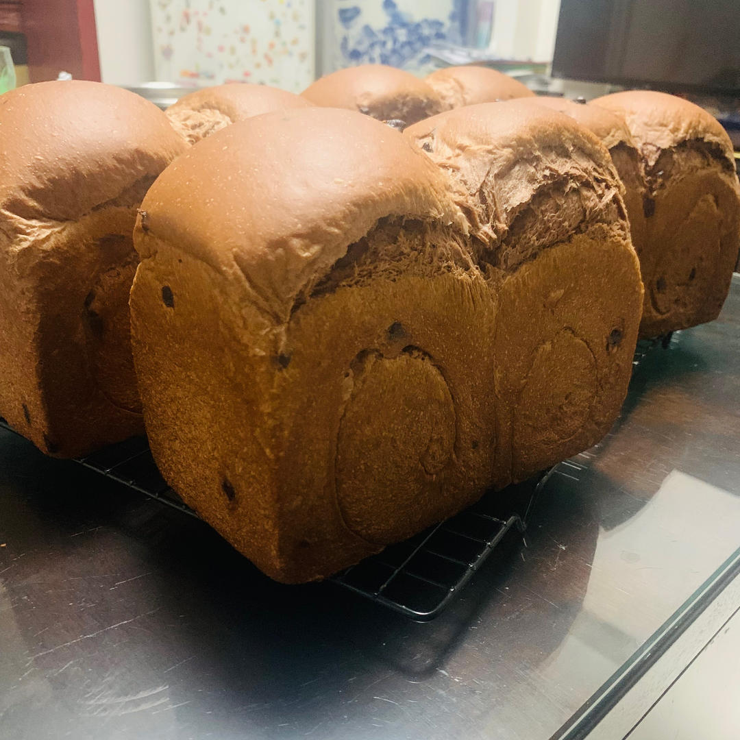 牛奶巧克力吐司