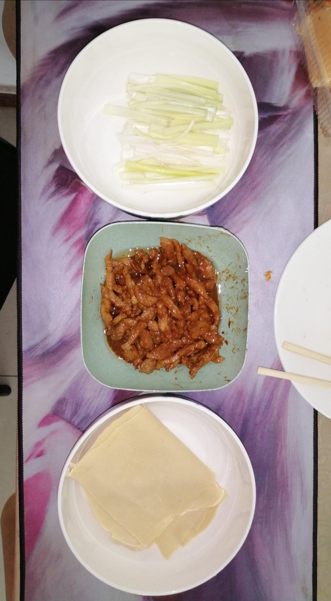 老丁的私房菜-京酱肉丝