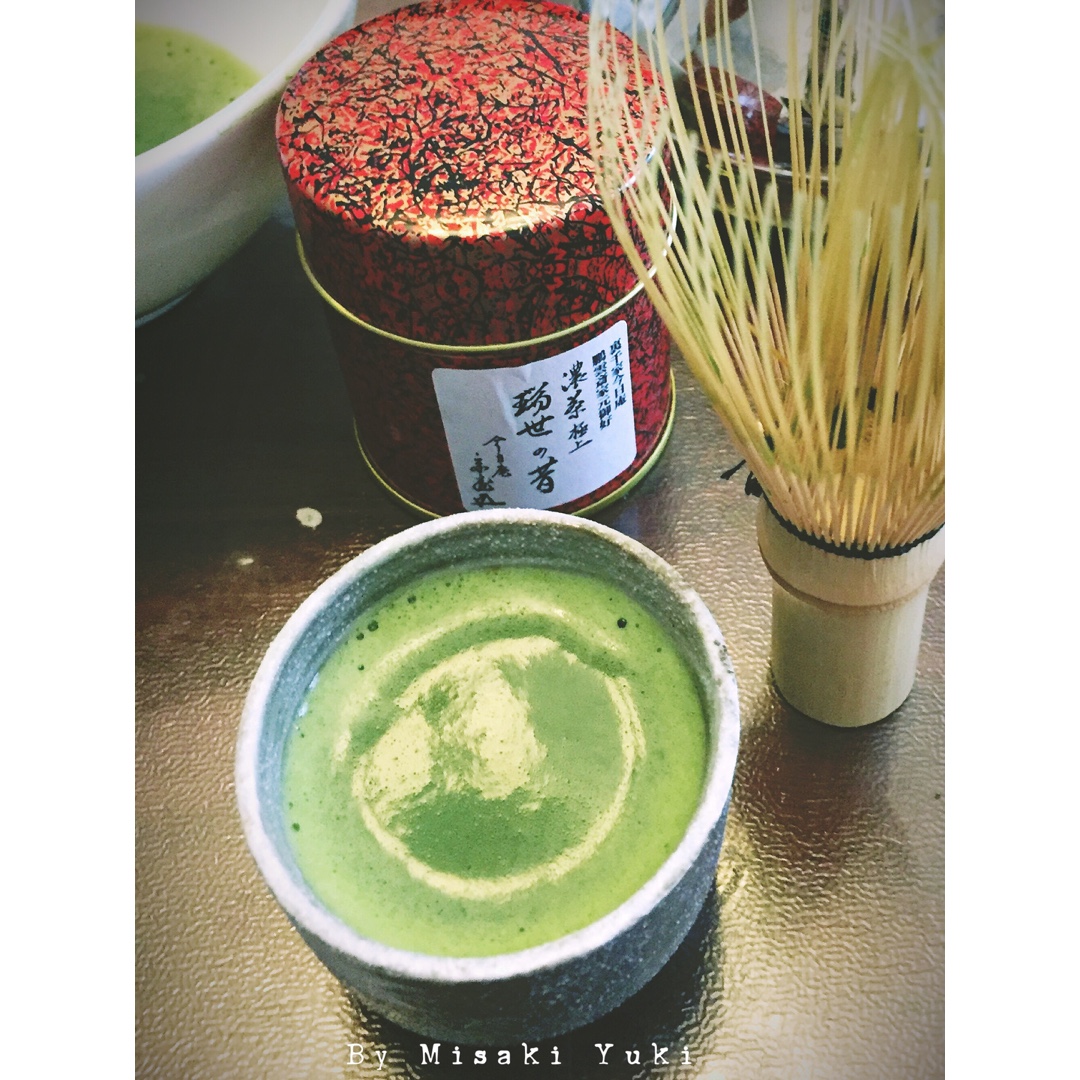 日式抹茶的原始喝法（打抹茶）