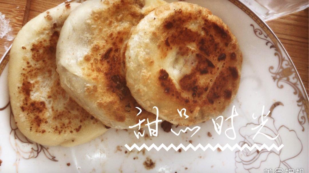平底锅版红豆饼