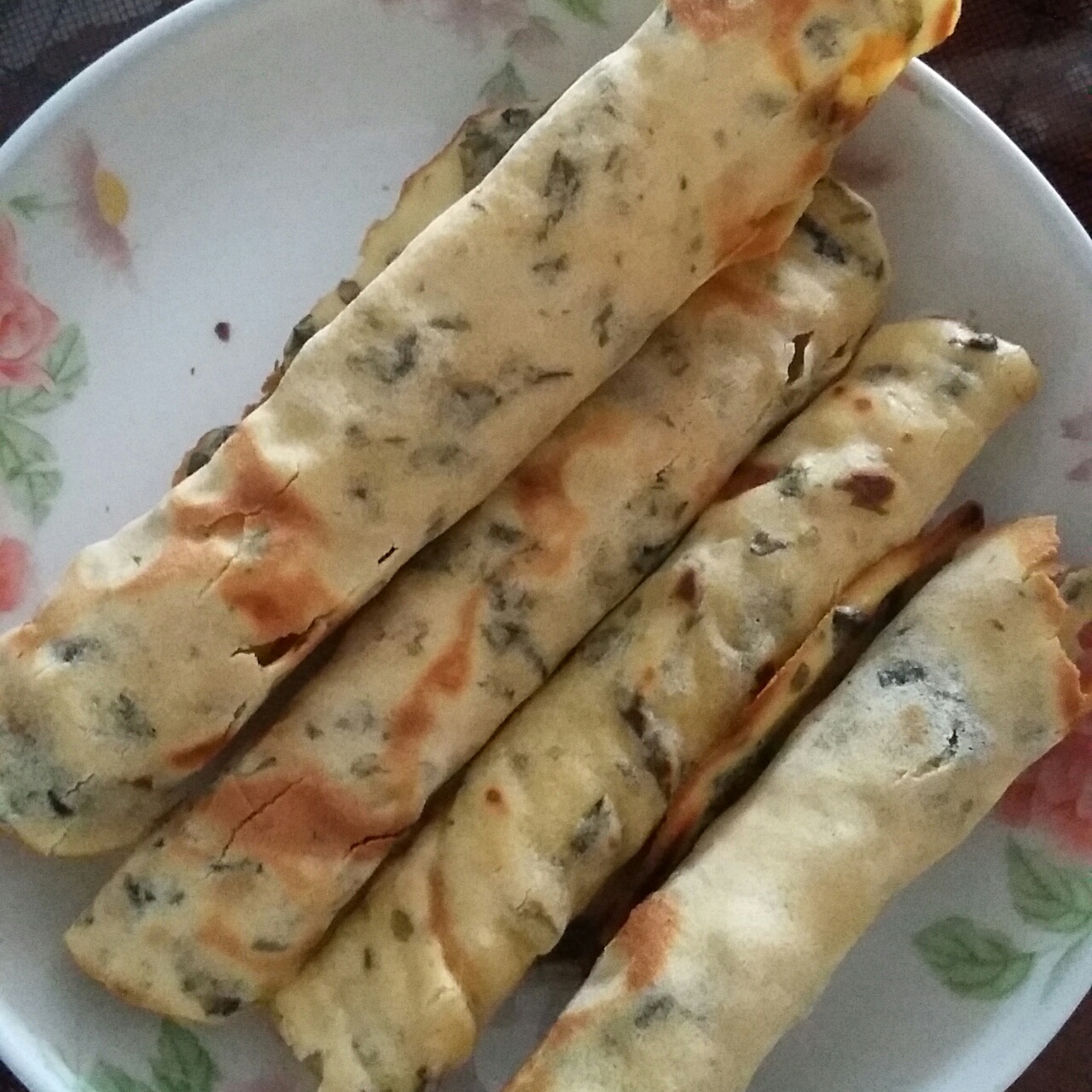 平底锅版蛋卷
