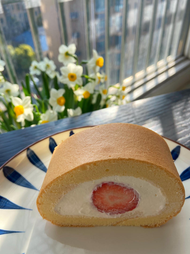 抹茶奶油蛋糕卷