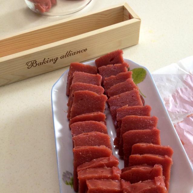 山楂果酱山楂糕