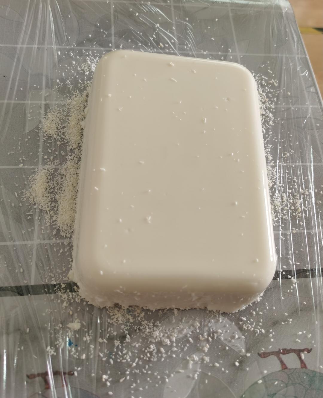 无需烤箱！奶香味浓郁！香甜嫩滑的椰蓉奶糕