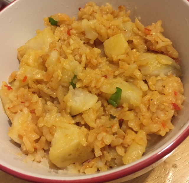 土豆焖饭（电饭锅版）