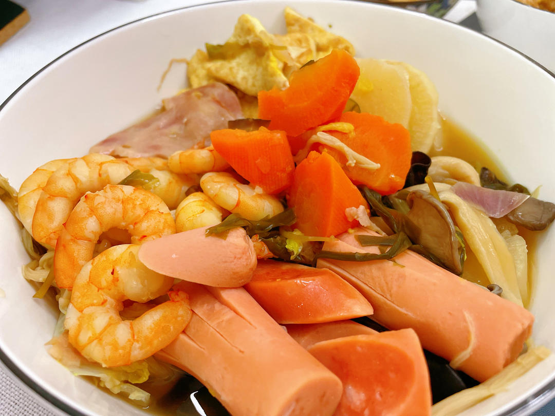 低卡又美味的寿喜烧豆腐煲