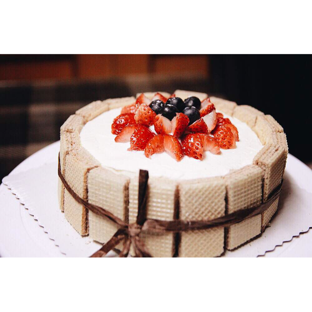 奶油蛋糕的戚风蛋糕坯（更新空气炸锅做法）