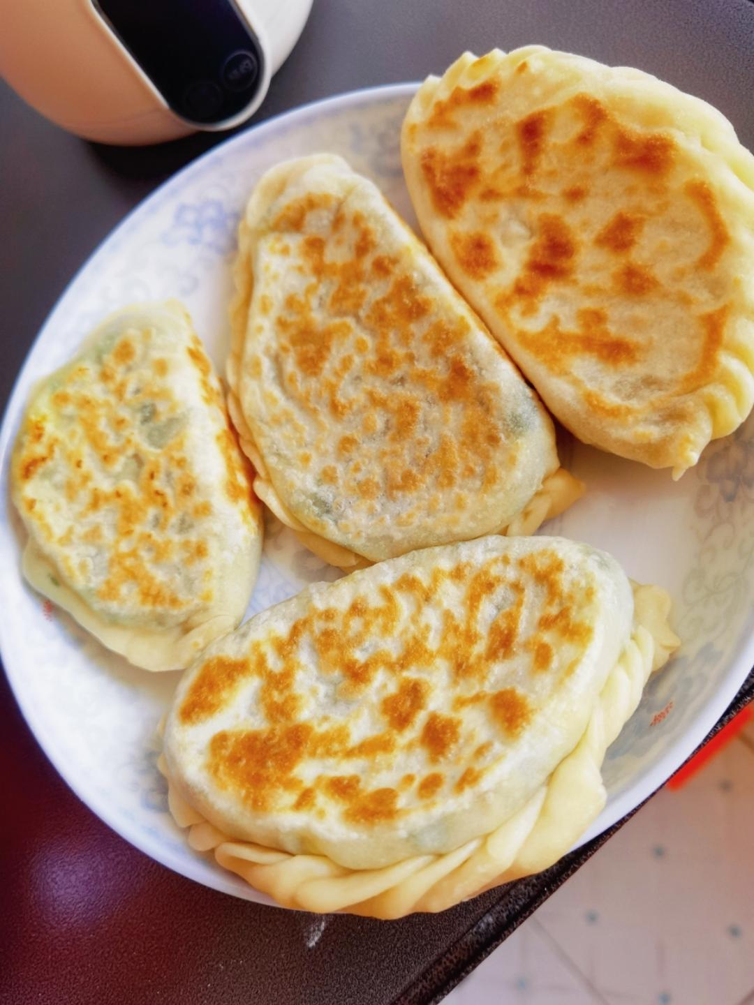 简单又好吃的韭菜盒子