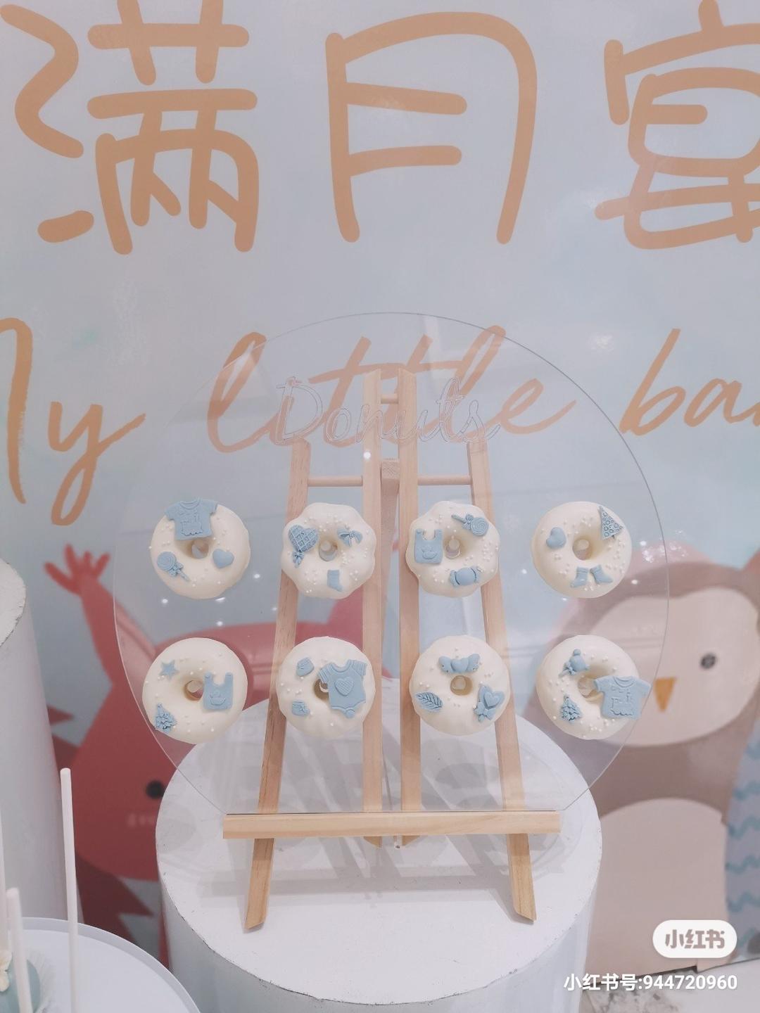 一分钟学会的甜甜圈蛋糕