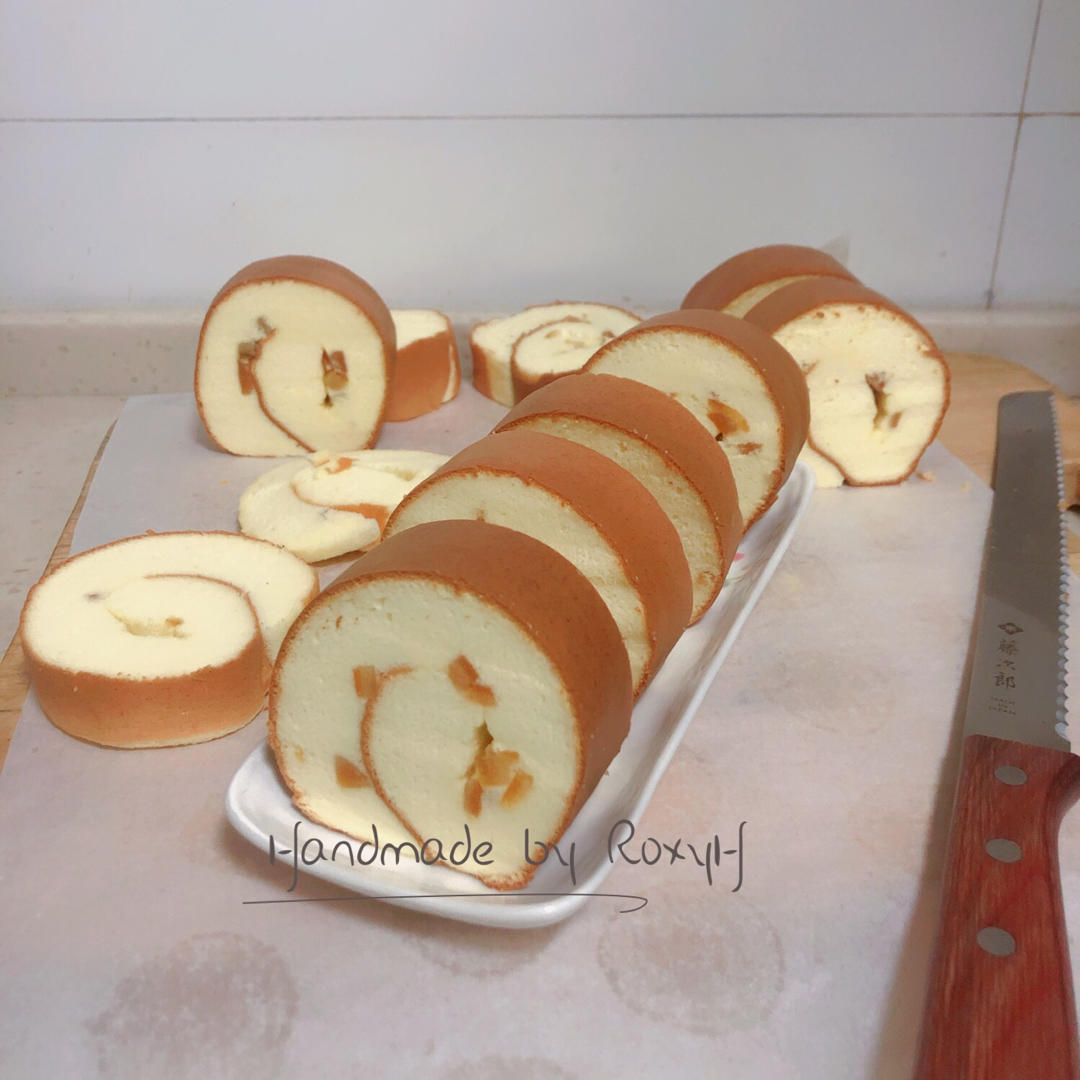 肥而不腻的超厚瑞士卷