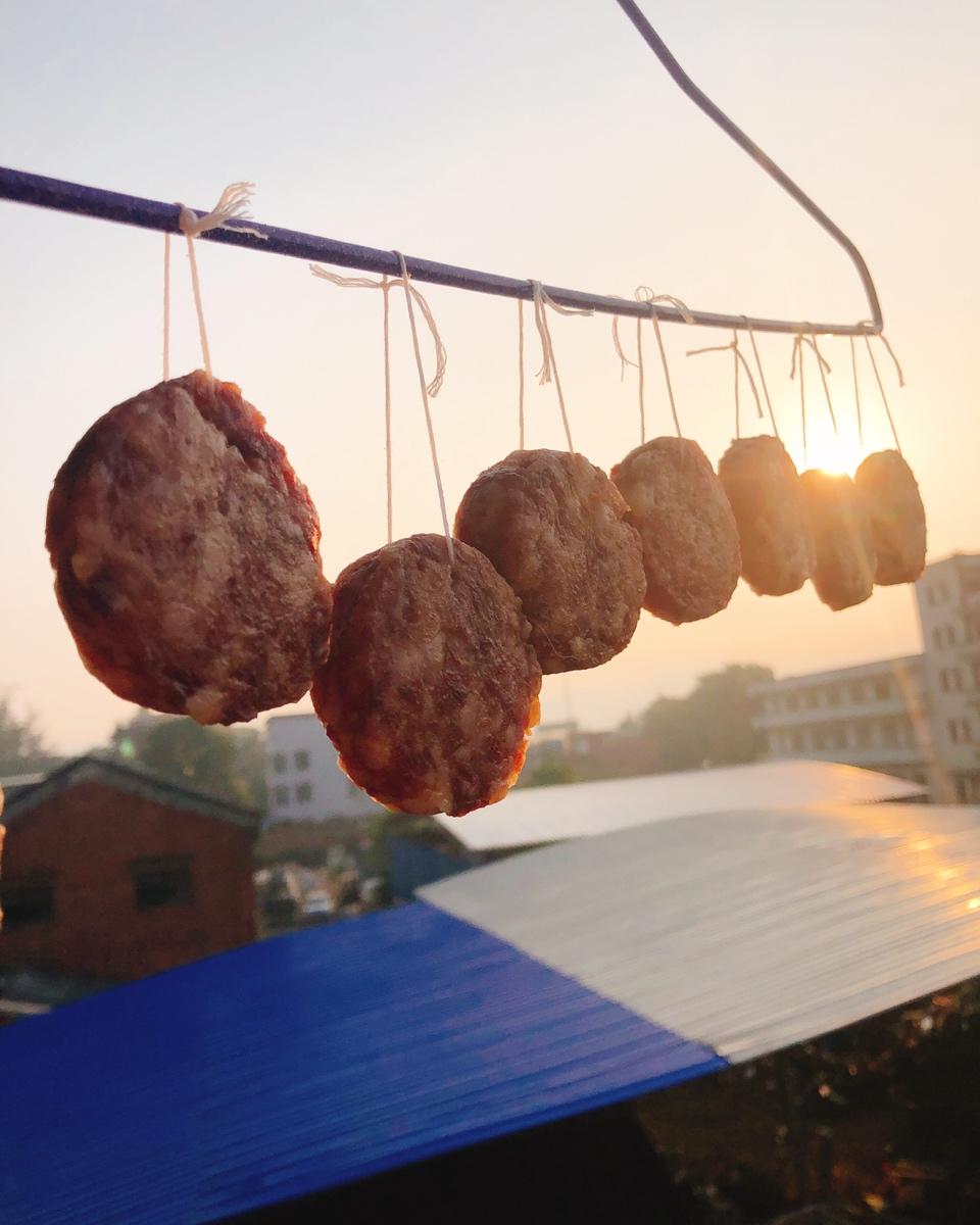 自制腊肉饼