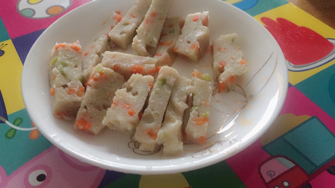 豆腐蔬菜条  宝宝健康食谱