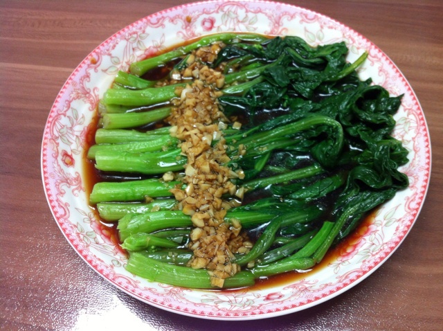 白灼菜心