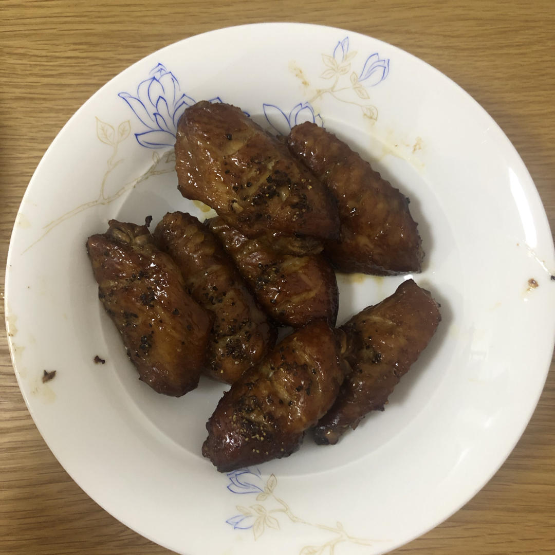 媲美烧烤店的烤鸡翅（烤箱版）