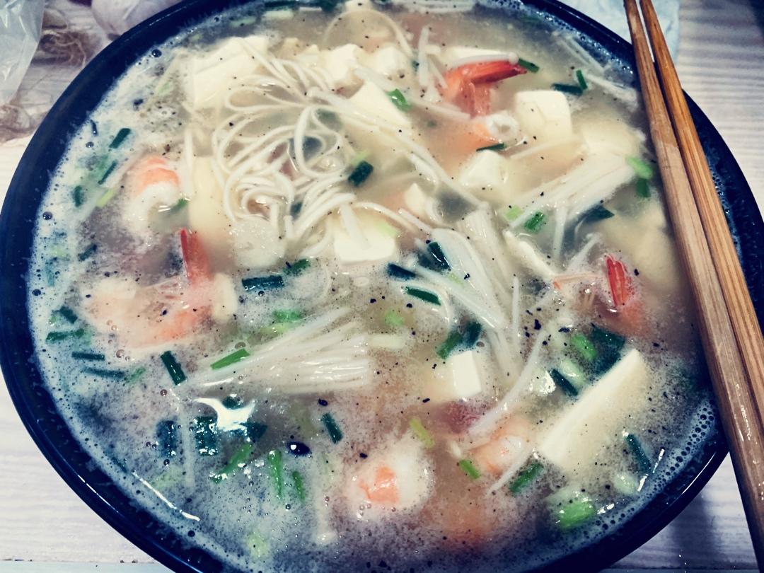 快手～鲜虾豆腐