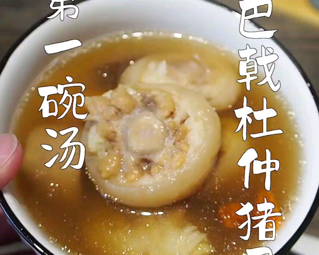 秋天第一碗补汤，巴戟杜仲猪尾汤