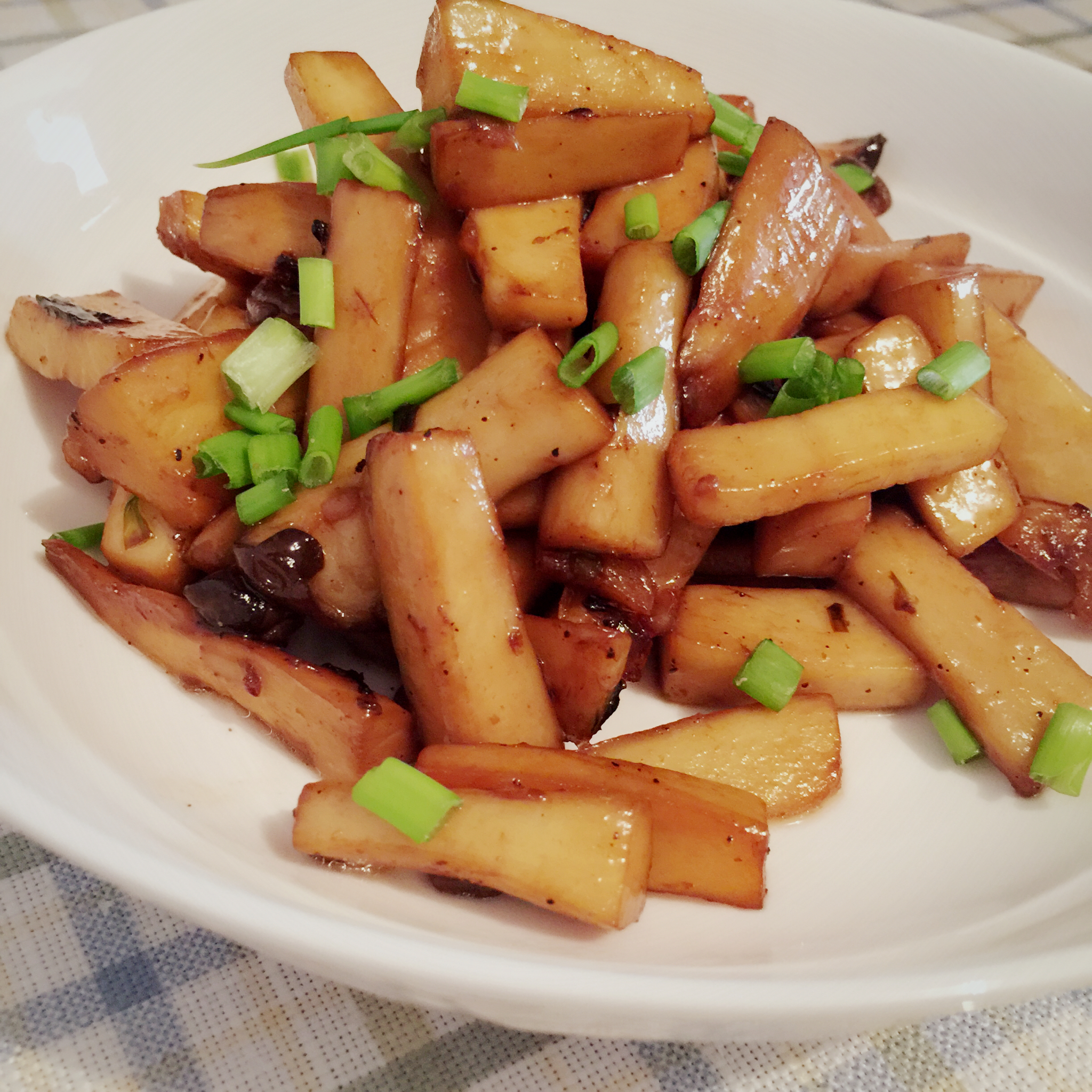 喵呜喵喵喵做的美极杏鲍菇