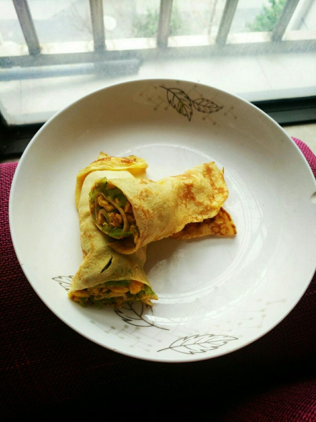 10分钟搞定美味早餐 | 鸡蛋软饼