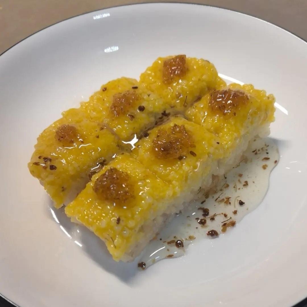 【甜品】黄米凉糕≈190kcal/100g