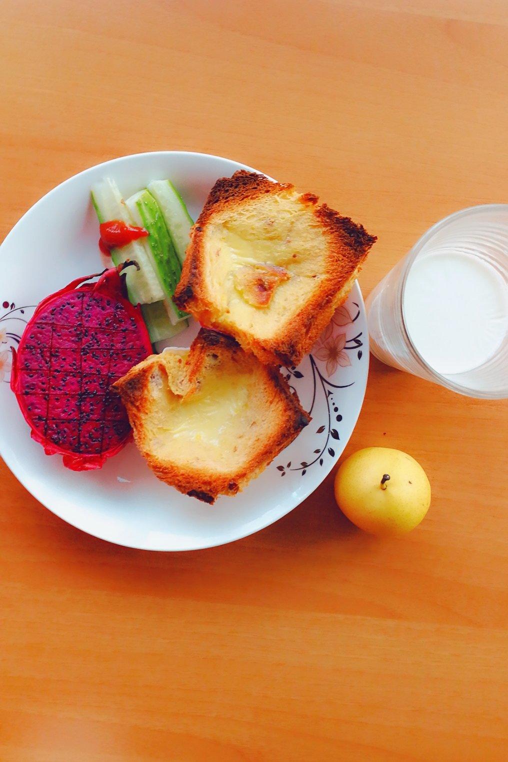 小羽私厨之吐司蛋挞