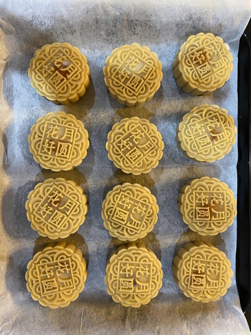 【终极版广式月饼配方】表皮油亮的秘诀！