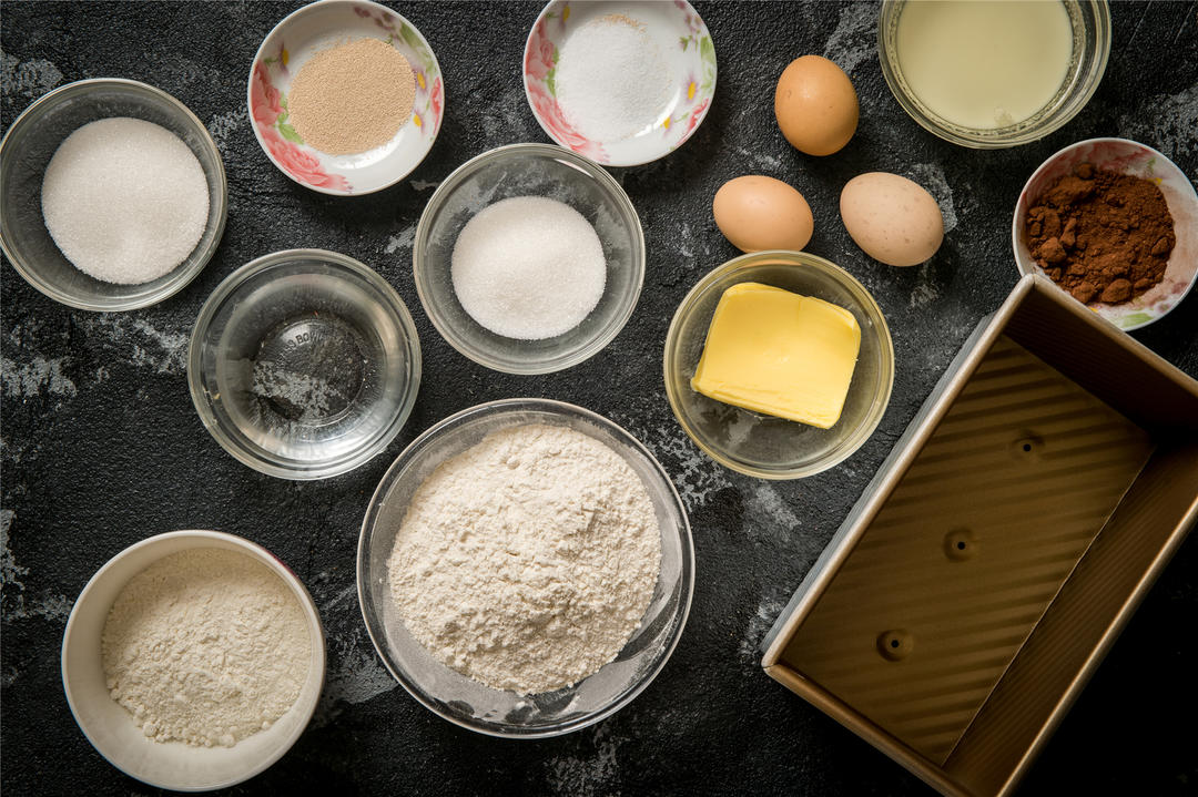 纯奶手撕吐司的做法 步骤1