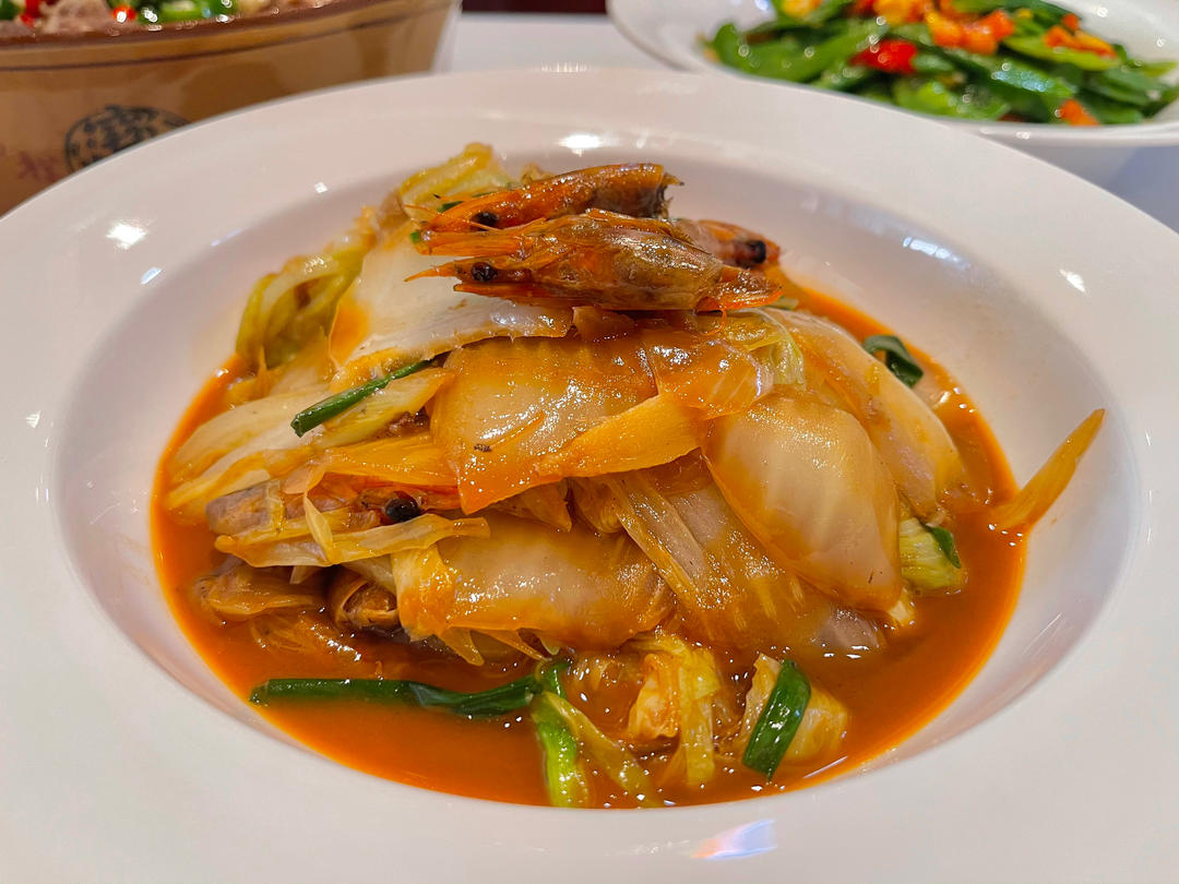 虾油白菜