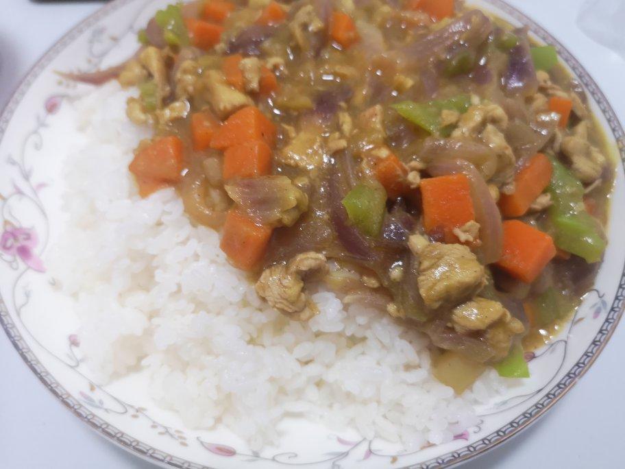 土豆咖喱鸡肉
