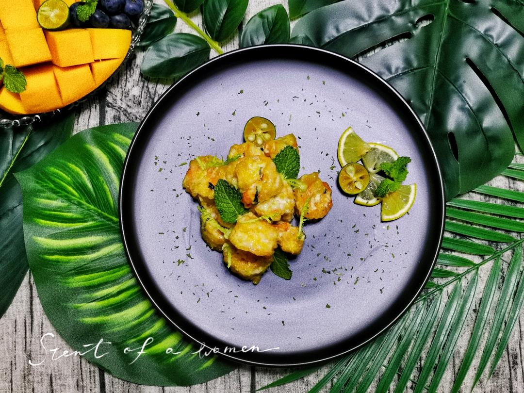 🔥火爆餐厅必点菜🍀芥末虾球🍤好吃到飞🥢