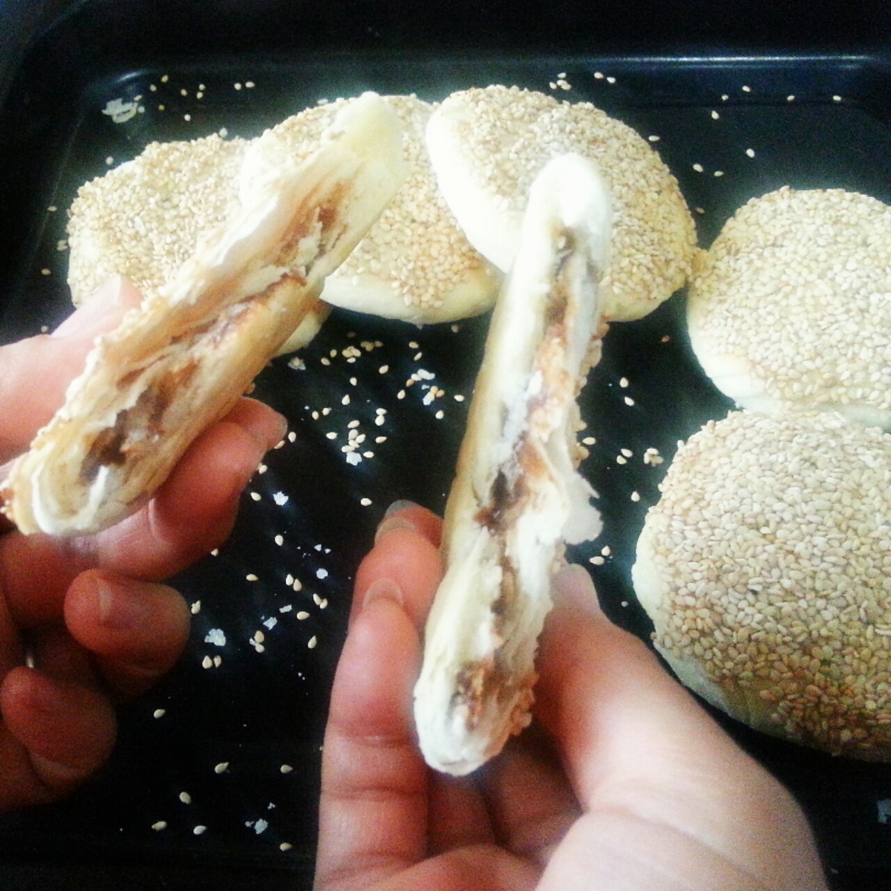 红糖烧饼