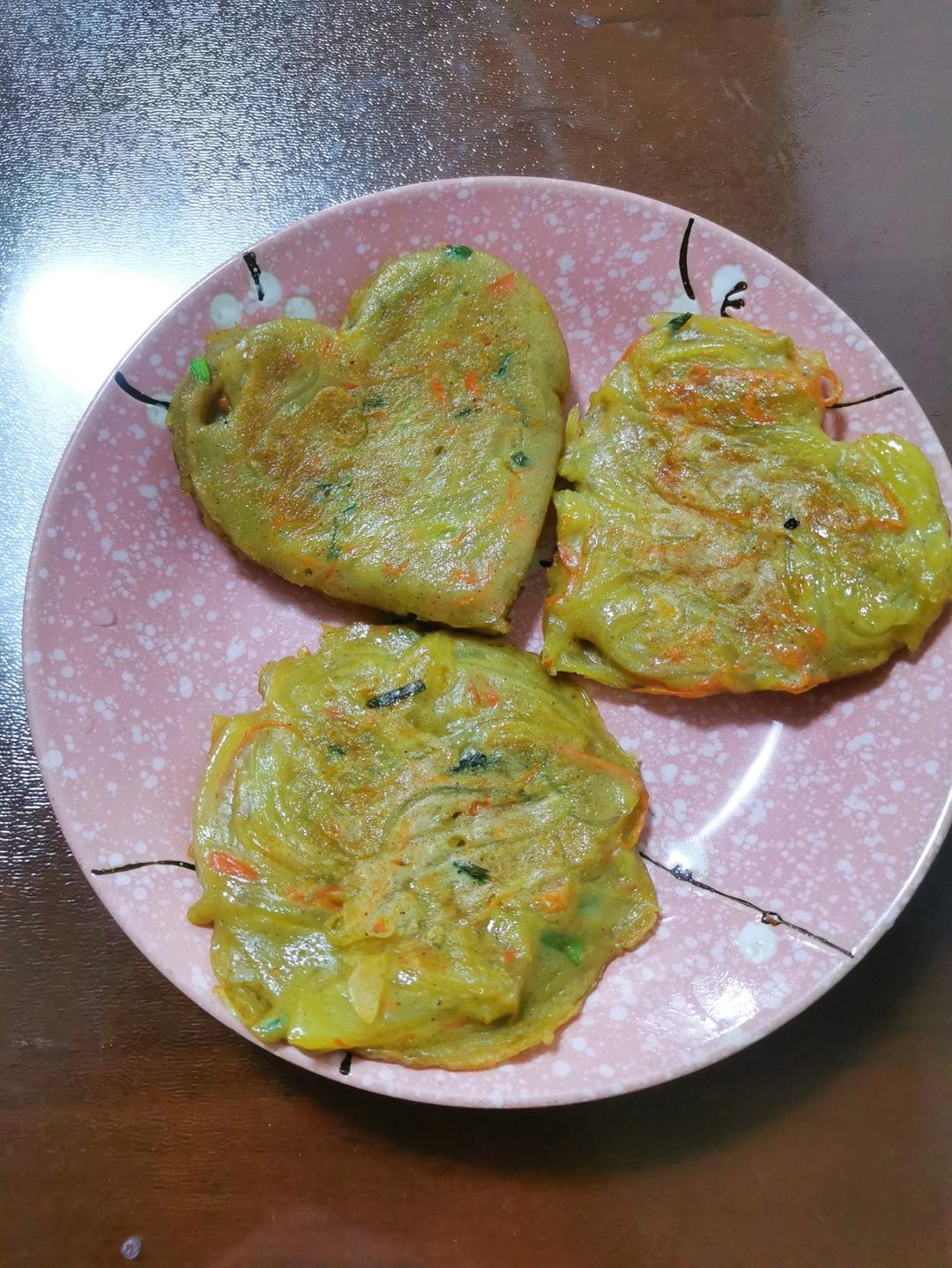 土豆饼(土豆胡萝卜丝饼)