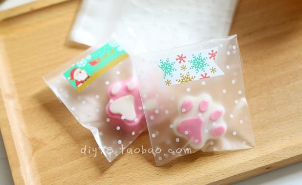 猫爪肉球双色巧克力【萌化的做法