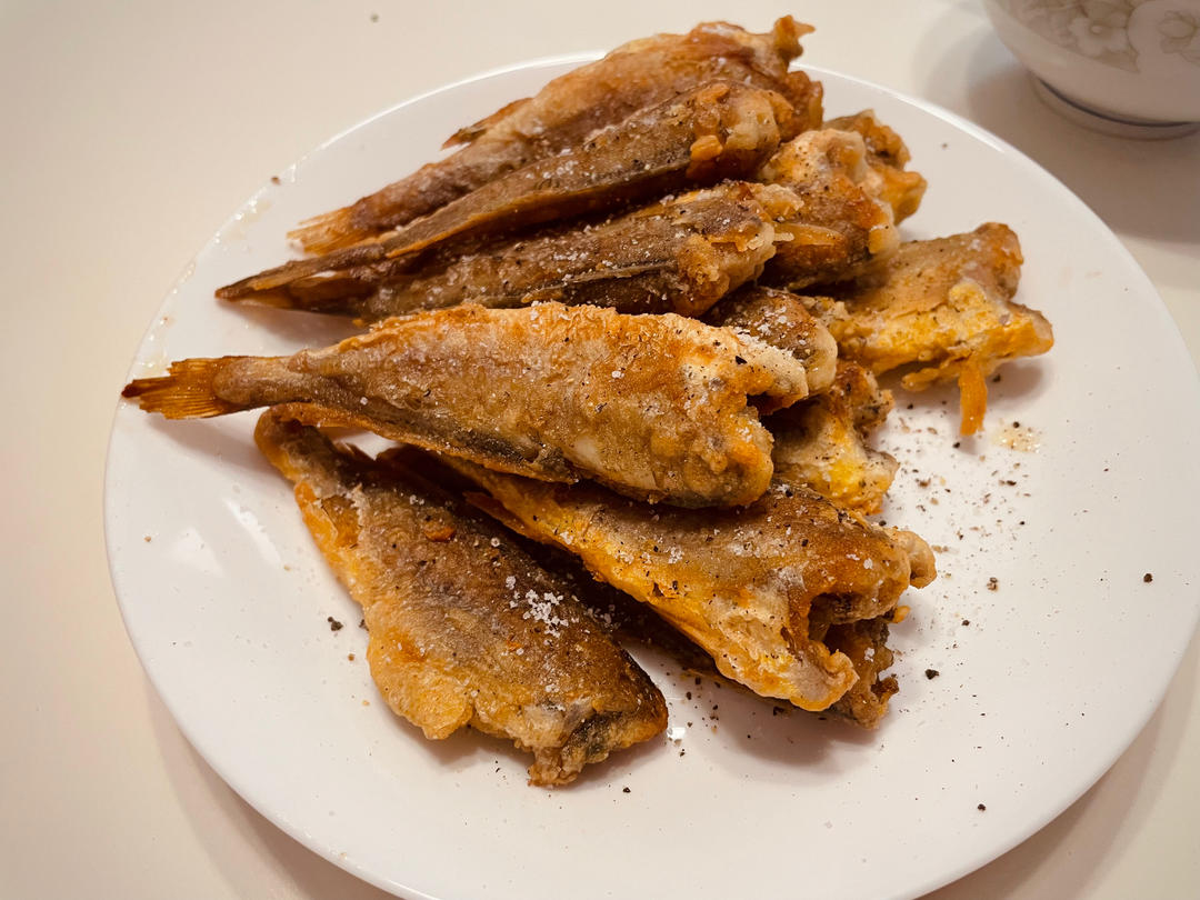 酥炸小黄鱼～吸油少