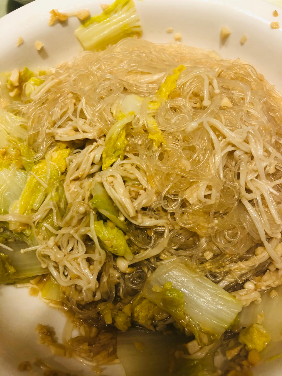 懒人下饭神器，蒜蓉蒸粉丝金针菇娃娃菜