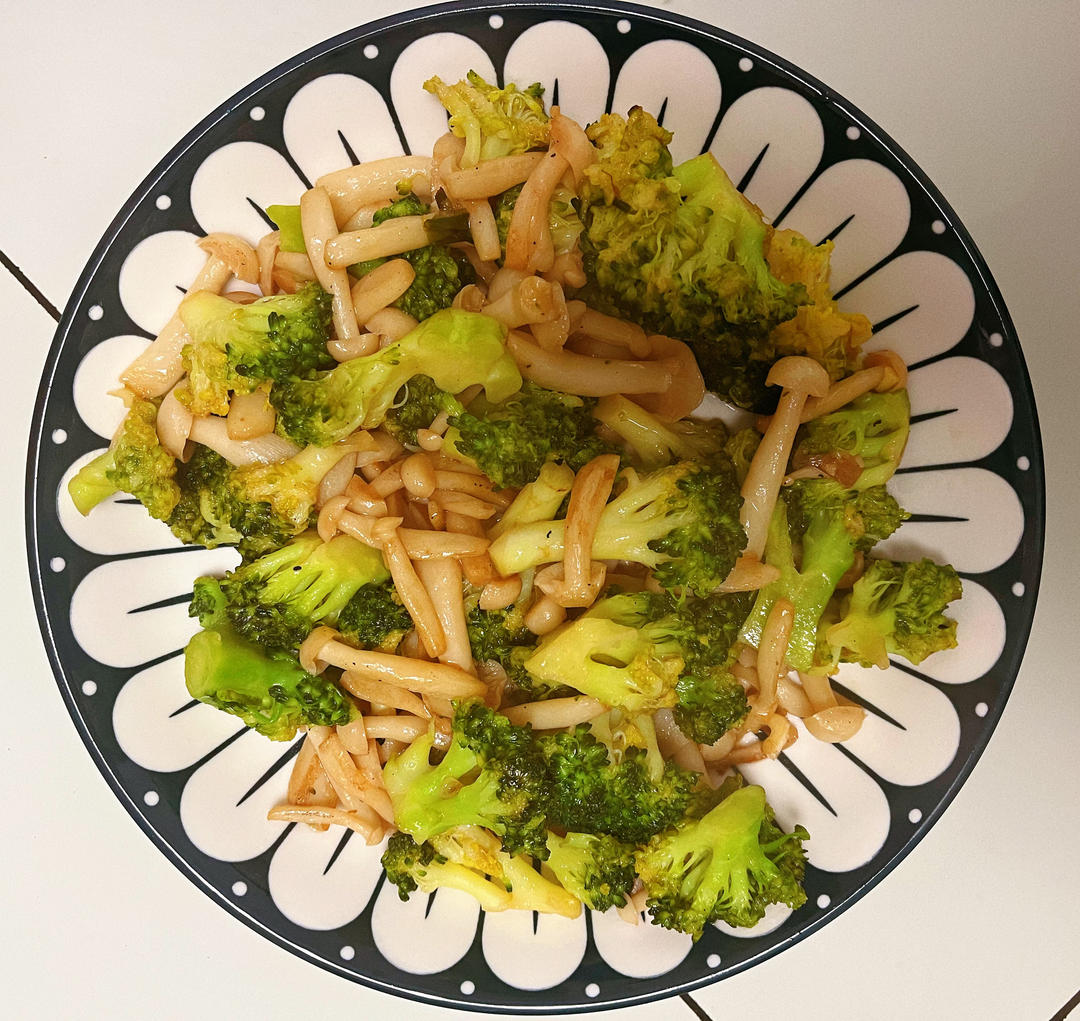 平菇西兰花【黄金好搭档】