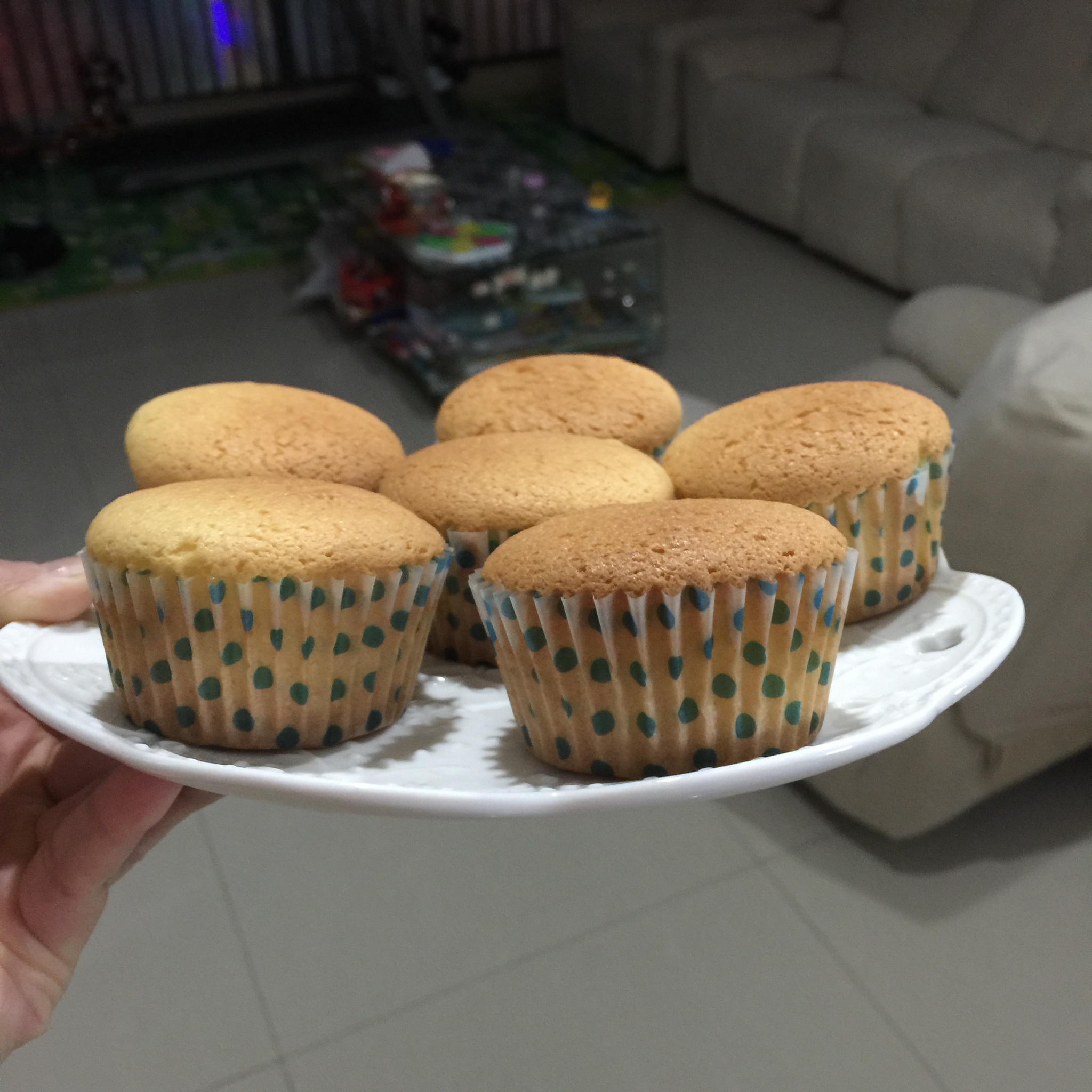 海绵纸杯蛋糕