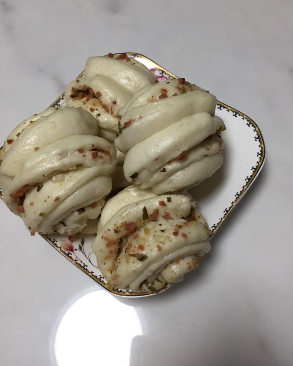 花卷馒头（葱不黄）