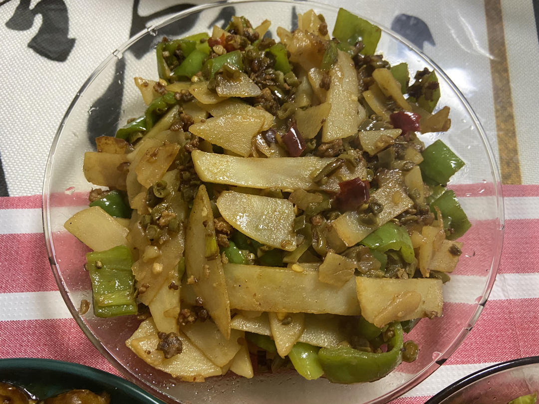 青椒土豆丝